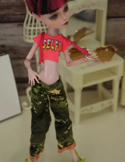 New different styles for choose accessories Casual doll clothes for MH Doll Fashion Cute Newest BBIKG445