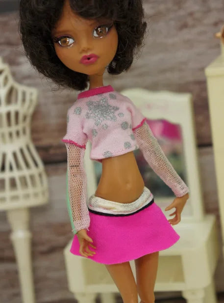 New different styles for choose accessories Casual doll clothes for MH Doll Fashion Cute Newest BBIKG445