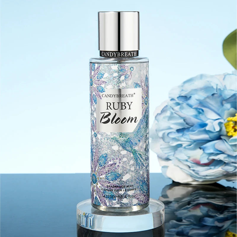 Victoria Fruity Fragrance Perfume 250ml Brand Women's Body Spray Blueberry Vanilla Grape Rose Lasting Charming Light Fragrance