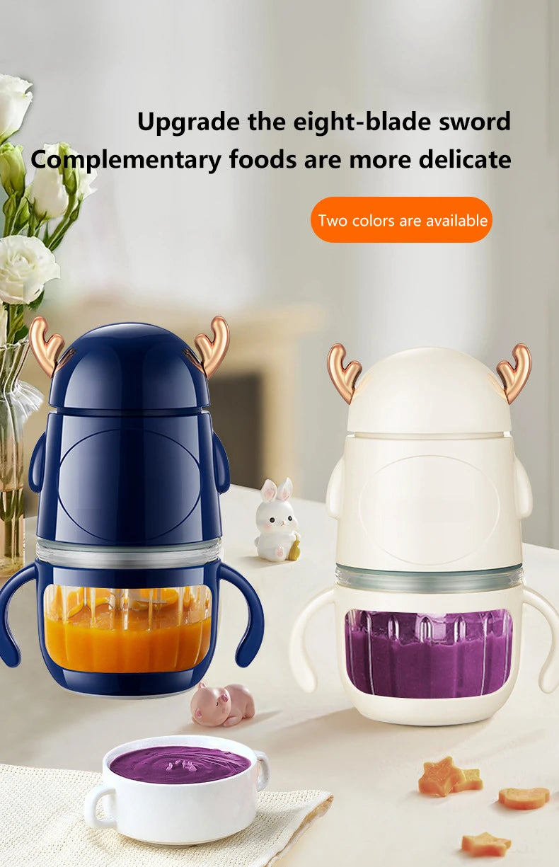 Multi functional food processor, household food processor, baby food grinder, garlic puree blender, kitchen tool
