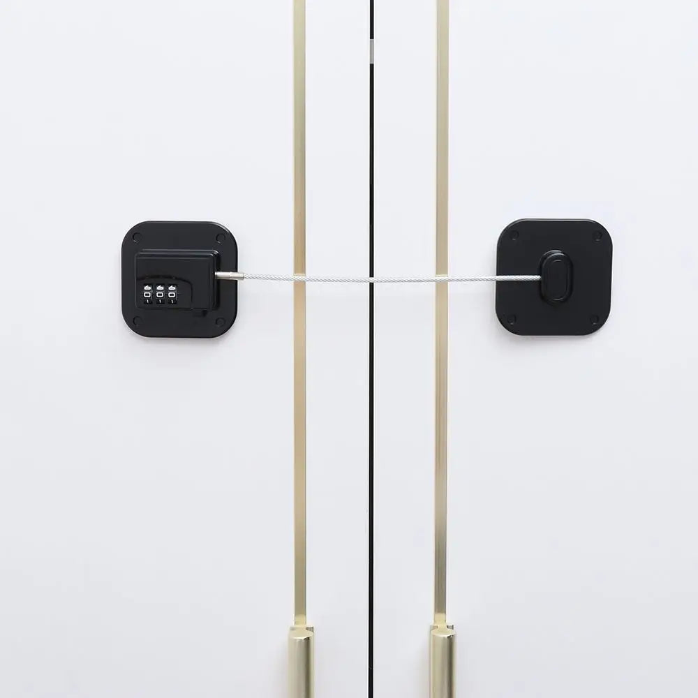 1 Pc Baby Safety Refrigerator Lock With Keys or Coded Lock Infant Cabinet Locks Sliding Closet Door Lock Children Protection