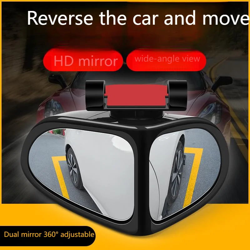The car rearview mirror is adjustable at 360 degrees, avoiding blind spots in the field of view. Better safe driving and ensure