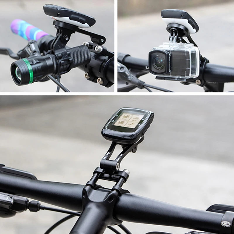 Bike Computer Mount Bicycle Stem Computer Mount Camera For Garmin Bryton Cateye Wahoo Bike Computer Bracket Road Bike MTB