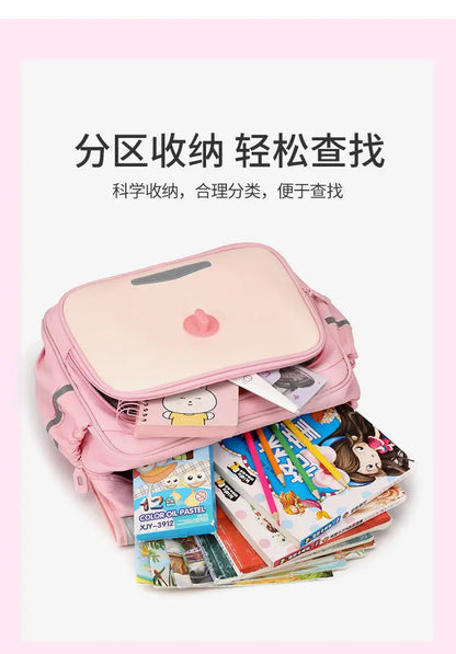New Fashion School Bags for Boy Luxury Brand Children Backpack Japanese Style Girl Student Book Bag Kids Large Primary Schoolbag