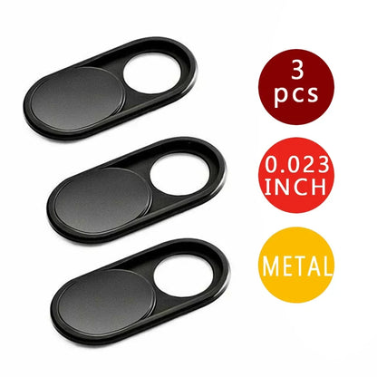 3PCS Phone Laptop PC Camera Cover Antispy Webcam Privacy Protector Privacy Protection Slide Shutter Shield For IMac For Ipad