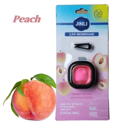 Long-Lasting Car Air Freshener Vent Clip Essential Oil Scented Odor Eliminator 0.14oz Alcohol-Free Fragrance for Fresh Car Smell