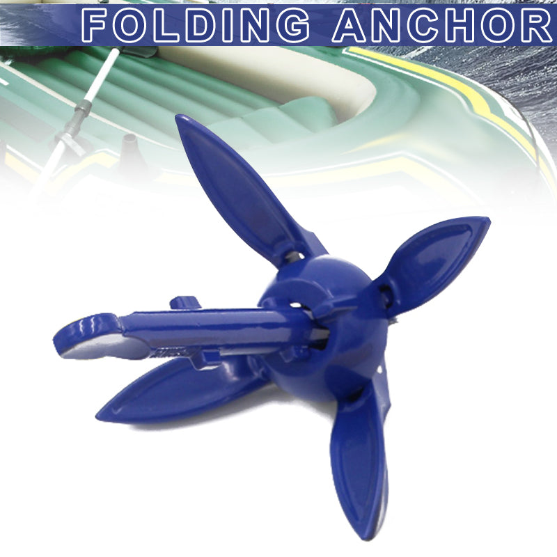 Folding Anchor Fishing Accessories for Kayak Canoe Boat Marine Sailboat Watercraft Fishing Accessories Folding Anchor