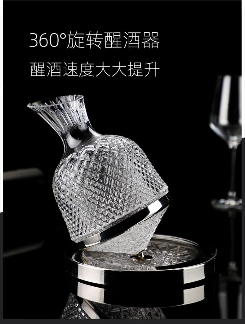 High-grade crystal glass red wine decanter household  dispenserEuropean red wine jug wine personality jug set