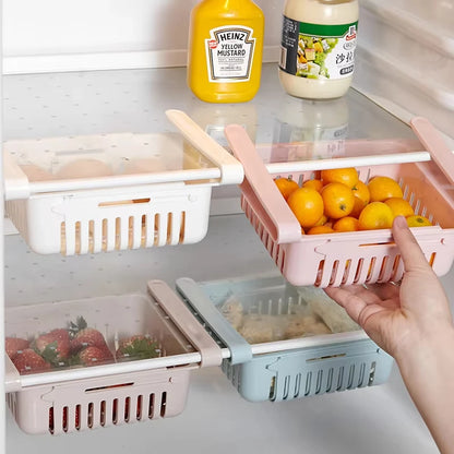 Fridge Organizer Storage Box Creative Multifunctional Refrigerator Drawer for Fruit Egg Food Plastic Storage Container Shelf