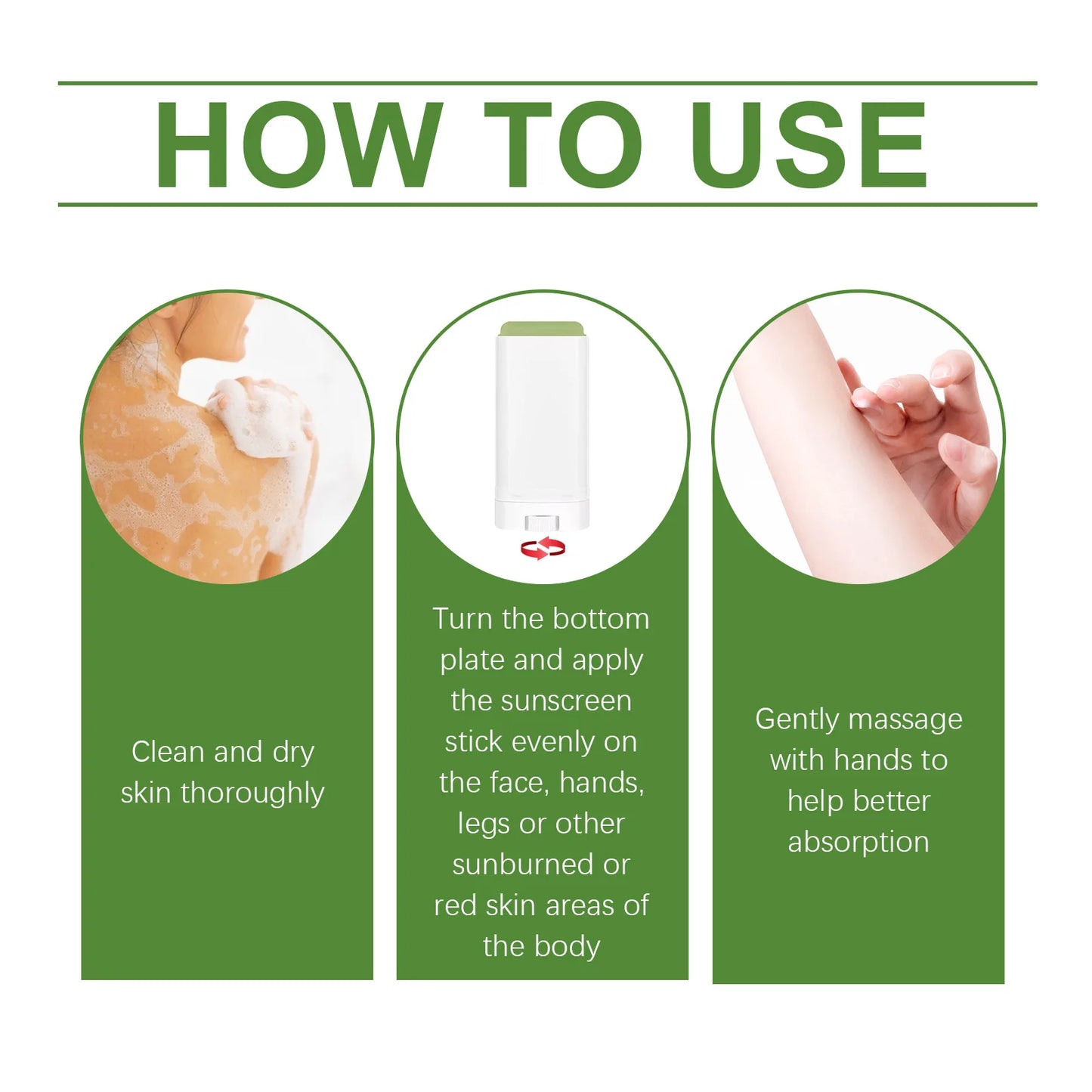 Aloe Vera Balm Face Moisturizing Refreshing Relieve Redness Burning Restore Sunburn Repairing Sun Damage Soothing Skincare Stick