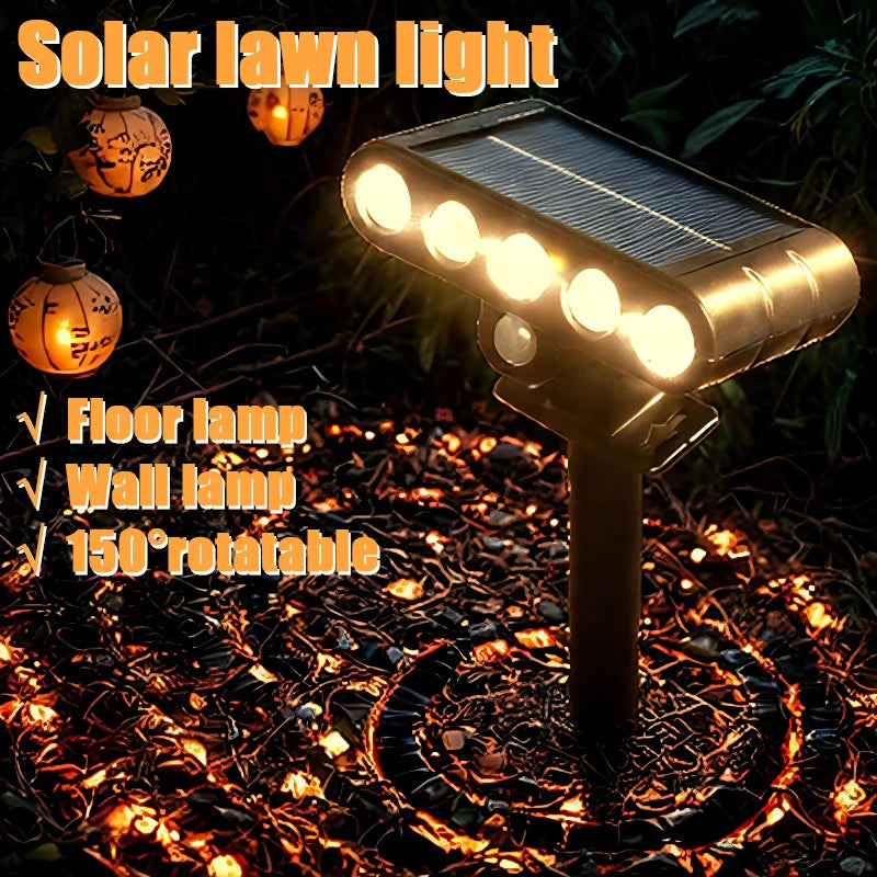Solar Outdoor Lighting  Landscape Light Dual Use Lawn Lamps Street Lights LED Lawn Lamp for Yard Garden Lawn Festival Decoration