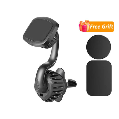 Strong Magnetic Car Phone Holder Mount Car Vent Phone Mount 360 Rotate Arm Auto Cell Phone Holder for Car Phone Bracket Stand