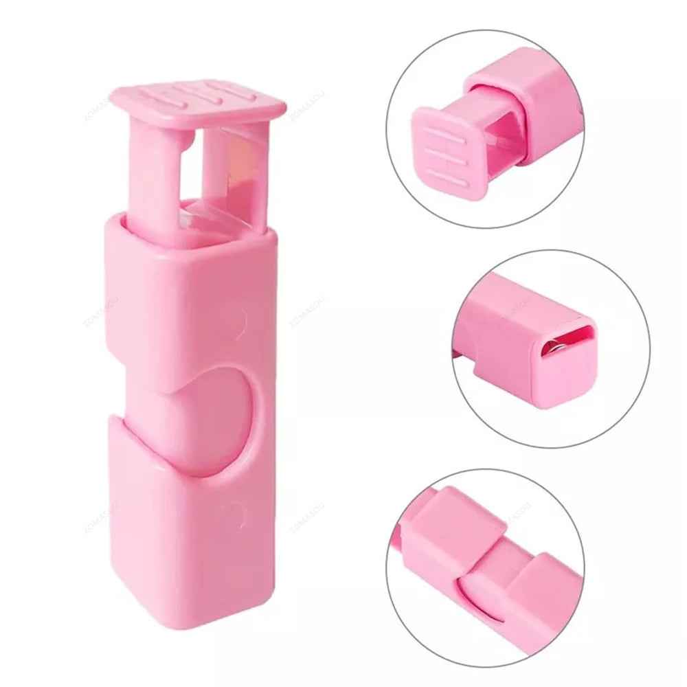 50/1Pcs Reusable Food Sealing Clips Bread Storage Bag Clips For Snack Wrap Bags Spring Clamp Kitchen Organization Sealing Clamp