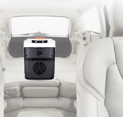 US/EU 220-240V 10L Car Home Refrigerator Mini Fridges 12/24V Freezer Cooler Heater Food Storage Box For Car Home Camping