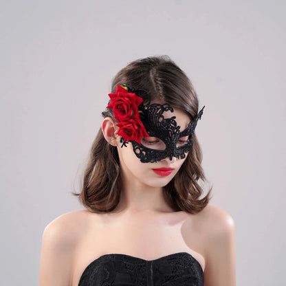 Itacazzo Decorative Props Hollow Lace Charming & Sexy Ladies' Masquerade Ball Decorative Mask