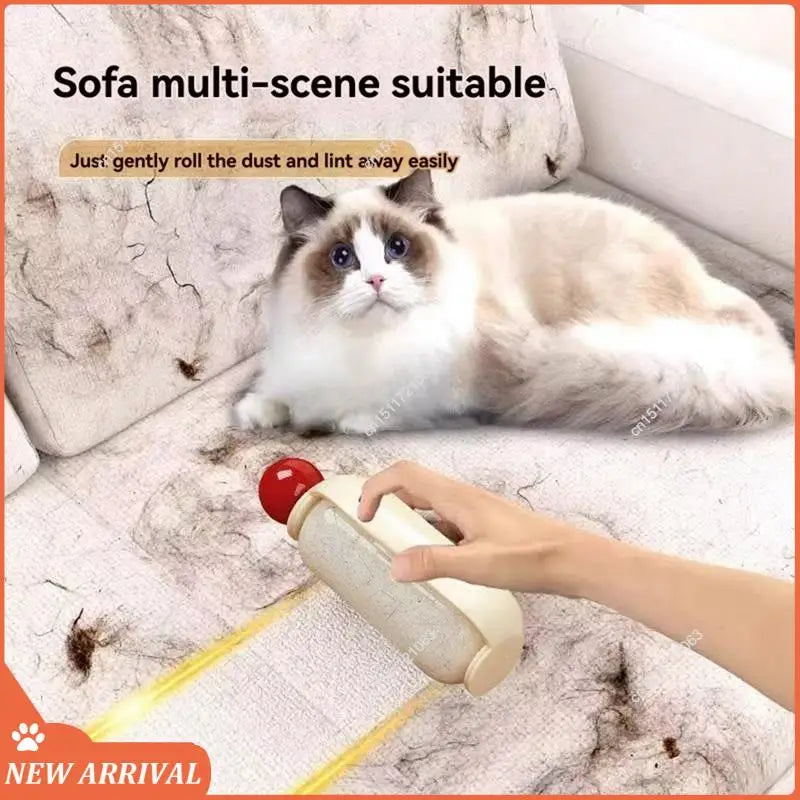 Emption!Light Luxury Washable Lint Remover Drum, Dual-Purpose For Cleaning Clothes And Hair