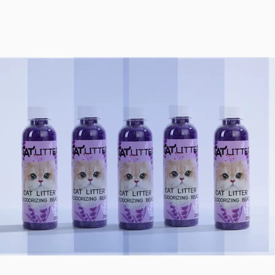 5pcs Pet Cat Litter Box Deodorant Beads To Remove Odors  Deodorant Deodorant Granules Cat Litter Box Anti-odor Beads