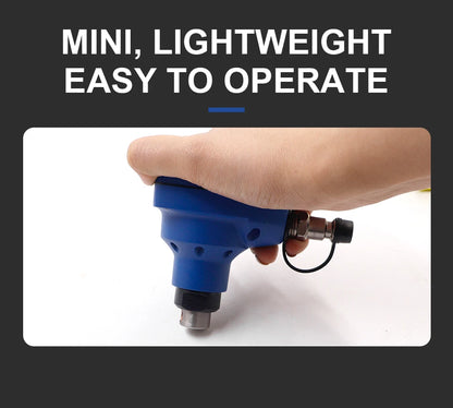 Pneumatic Palm Nailer MSN90 Lightweight Mini Air Palm Nailer for Tight Spaces WoodWorking Impact Hammer