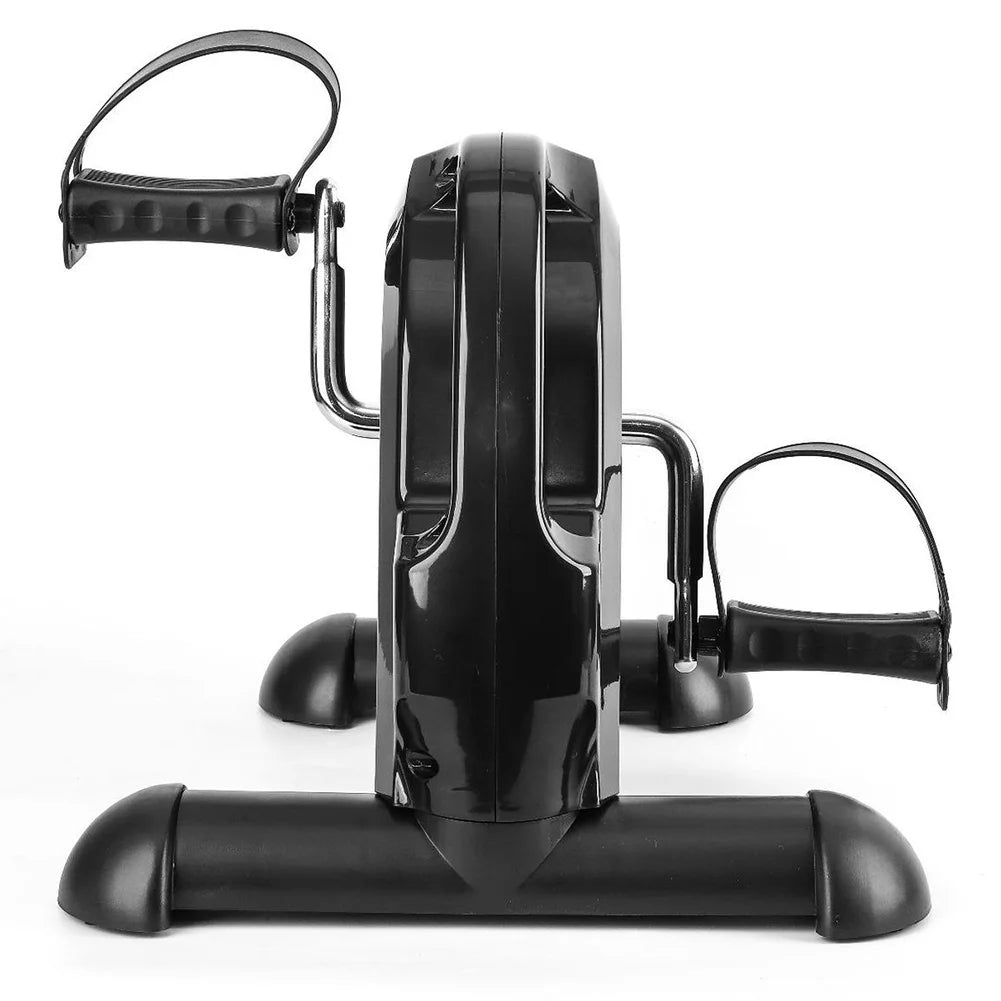 Mini Exercise Bike Arm and Leg Trainer Adjustable Peddler Exercise Bike LCD Display Foot Pedal Exercise Machine for Home Office