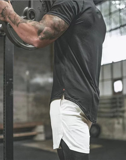 Anime Cross Men's Sports Shorts Breathable Sports Shorts Summer Sports Fitness Running Shorts