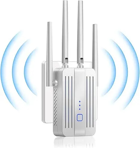 WiFi Repeater 1200Mbps Extender Dual Band Wifi Signal 2.4G 5GHz Wi-Fi Amplifier Router Long Range Booster High-Speed Bands