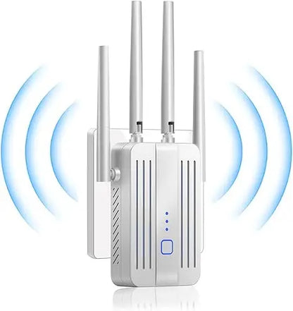 WiFi Repeater 1200Mbps Extender Dual Band Wifi Signal 2.4G 5GHz Wi-Fi Amplifier Router Long Range Booster High-Speed Bands
