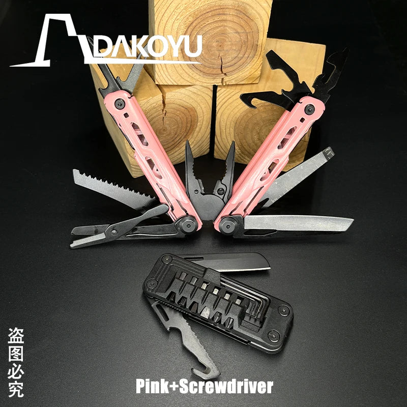 DAKOYU Outdoor Multifunctional Folding Multifunctional Tools Camping Equipment Portable EDC Detachable Large Scissors