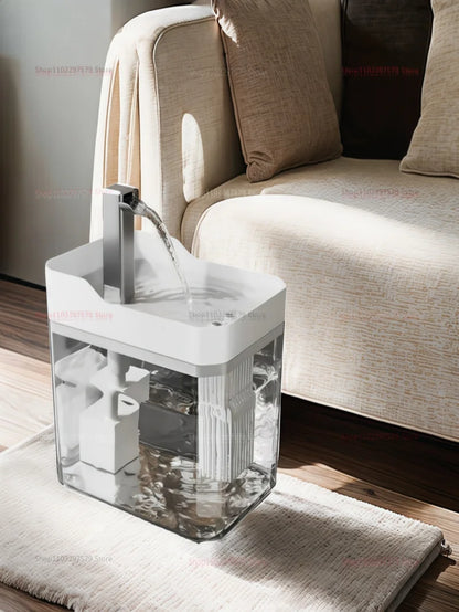 1.5L Cat Water Fountain Automatic Filter USB Circulating Pet Water Dispenser for Cats and Dogs Live Fresh Drinking Fountain