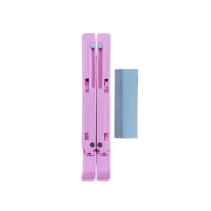 Portable Laptop Stand  Foldable ABS Material, Adjustable Desktop Height, Heat Dissipation, Laptop Stand, Storage Rack laptop arm