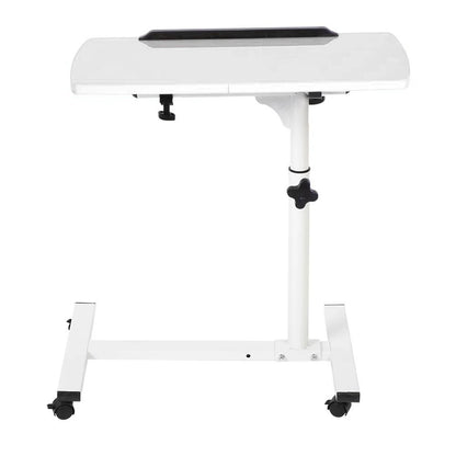 Portable Multifunctional Removable Laptop Desk with Wheels Bed Sofa Books Snack Removable Laptop Desk Laptop Desk with Wheels