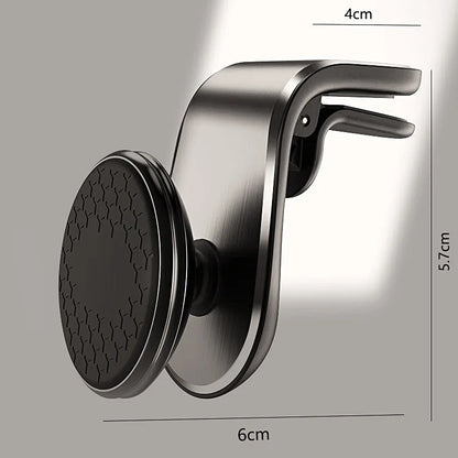 Magnetic Car Phone Holder Stand Air Vent Magnet Car Mount GPS Smartphone Mobile Support In Car  Multi-function Rotation Braccket