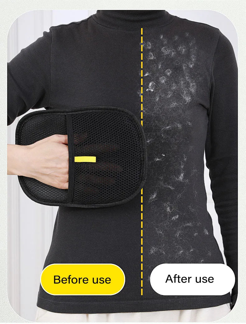 Pet Grooming Gloves Static Dedusting Brush Pet Hair Remover Brush Removing Dog Cat Hair From Sofa Carpet Clothes Tool Supplies