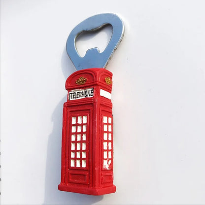 London UK 3D Fridge Magnets Tourism Souvenir Resin Refrigerator Magnets Sticker Collection Handicraft Gift Decoration Articles