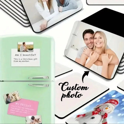 1/3pc Custom Photo Fridge Magnet, Customisable Magnetic Picture Fridge Magnet, Perfect for Refrigerator, Whiteboard & Locker |