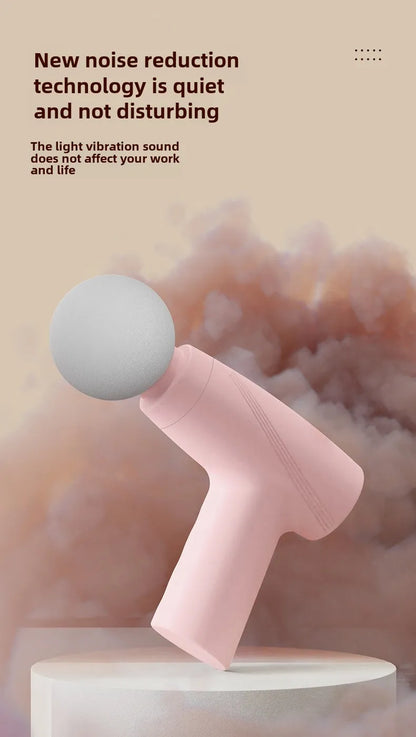 New Portable Mini Fascia Gun Multi-Stage Massage Gun Muscle Relaxation Massage Equipment Portable Vibration Massager
