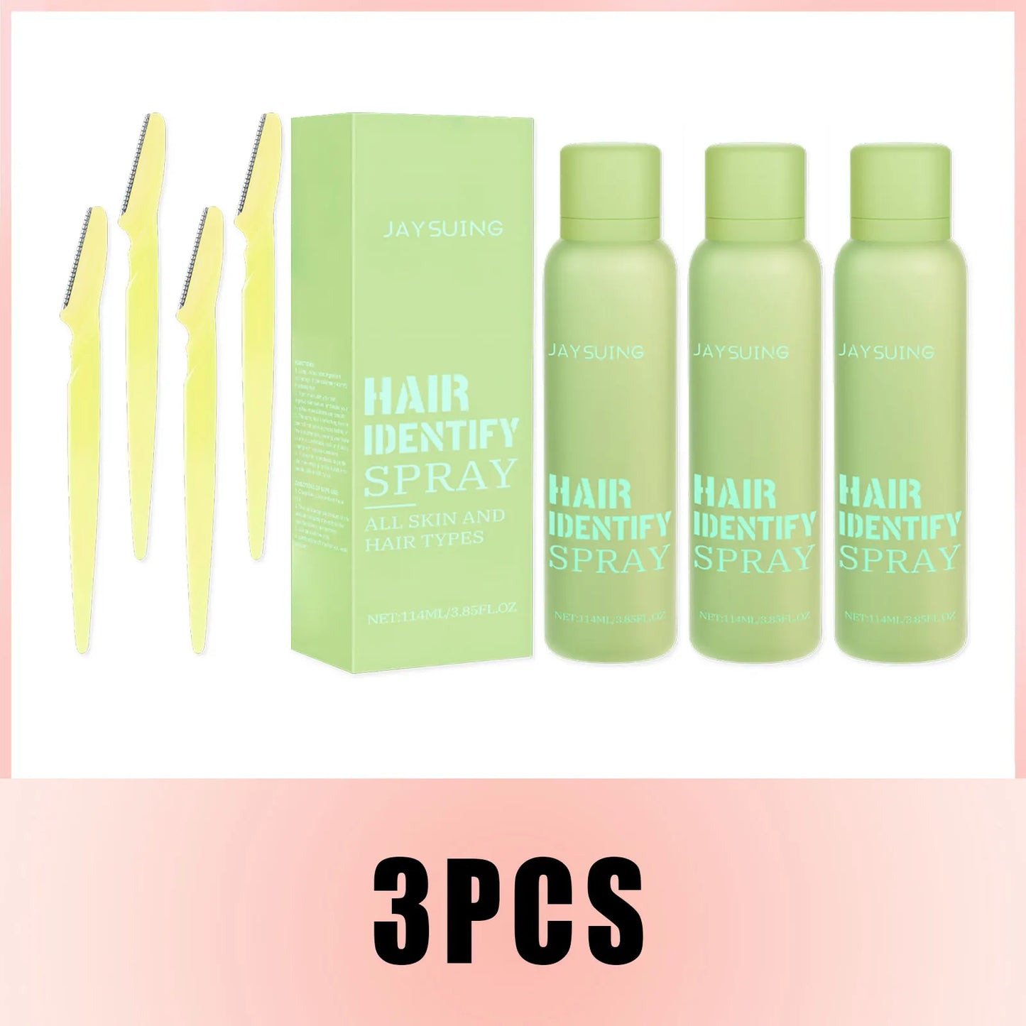 Hair Growth Inhibitor Face Hair Identifier Spray Shaving Dermaplaning Non-irritating Slow Regrowth Permanent Hair Removal Spray