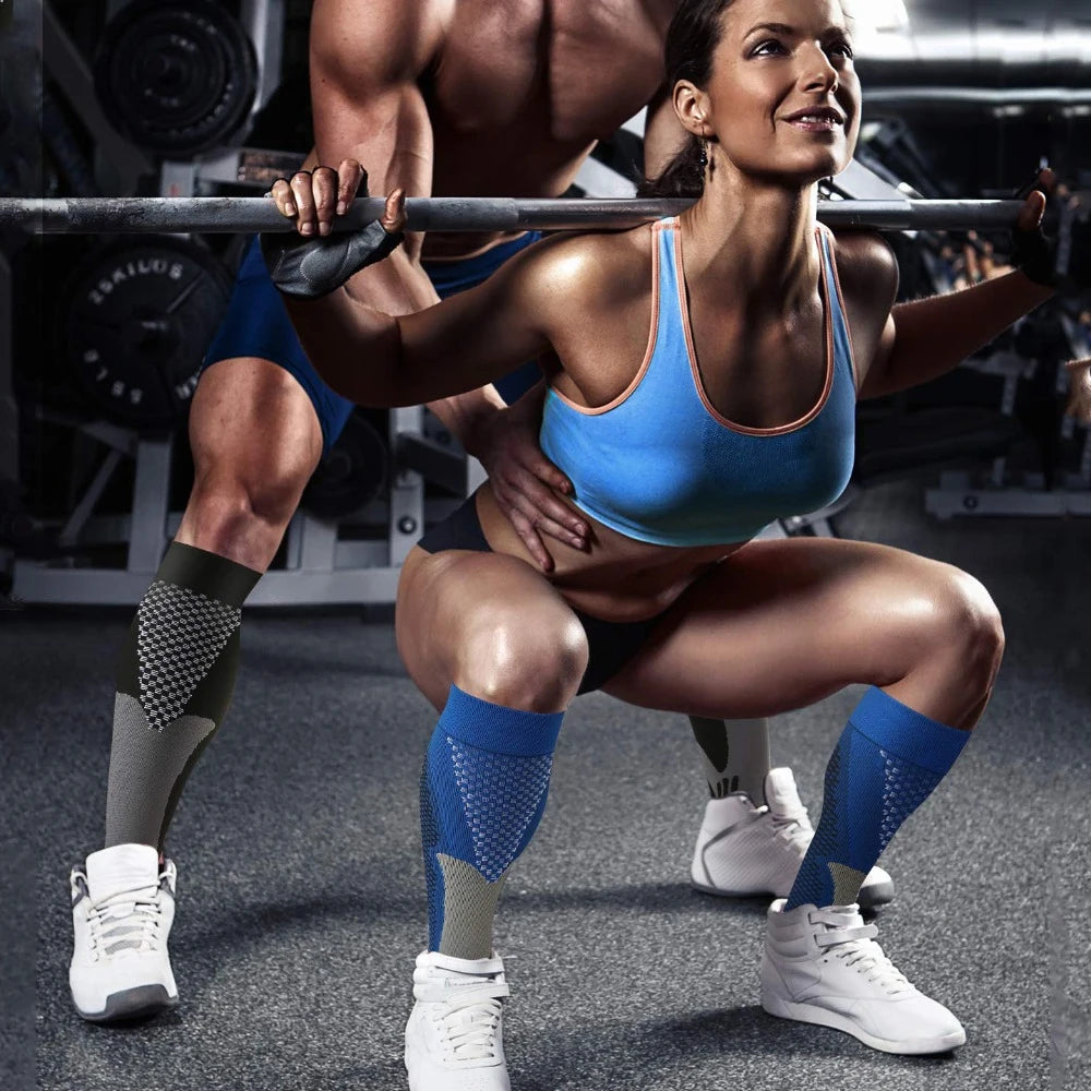 BraceTop 1 Pair Sports Stockings Compression Golf Sport Socks Medical Nursing Stockings Prevent Varicose Veins Socks Rugby Socks