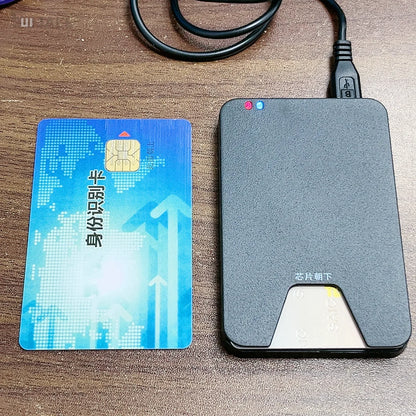 Smart Card Reader Identity Card Chip Electronic Id Card For EMV Card Digital Signature Id Card Reader Citizen Health IC Card