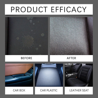 Premium Car Interior Cleaner Spray - Leather Fabric Plastic Cleaner&Protector Auto&Detailing Stain Removal Odor Eliminator Kit
