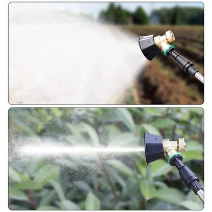High Pressure Sprayer Nozzle Adjustable Agricultural Sprinkler Head Agricultural Spray Nozzle Head for Watering Irrigation