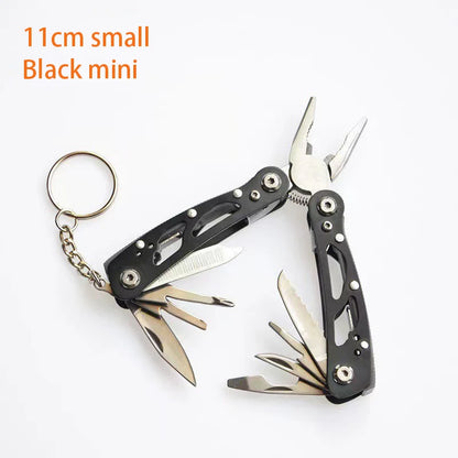 Stainless Steel Pliers Outdoor Knife Combination Folding Car Convenient Knife Pliers Pliers Multifunctional Tools