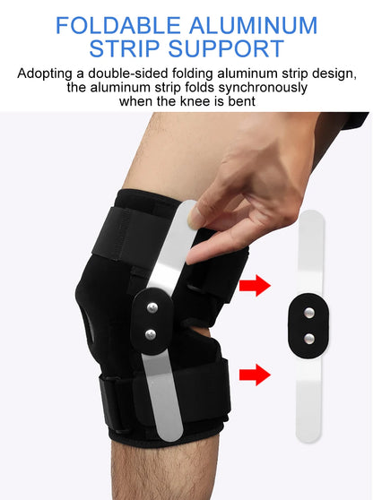 1Pcs Orthopedic Knee Pad Knee Brace Support Joint Pain Relif Patella Protector Adjustable Sport Kneepad Guard Meniscus Ligament