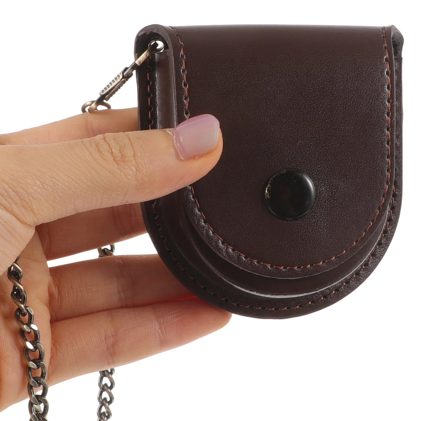 Pocket Watch Case Retro Style Watch Pouch Vintage Watch Bag Pu Watch Holder Watch Storage Case Watch Waist Bag Watch Boxes