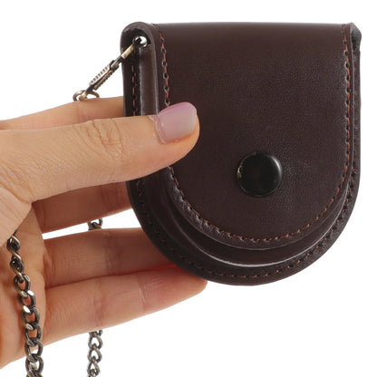 Pocket Watch Case Retro Style Watch Pouch Vintage Watch Bag Pu Watch Holder Watch Storage Case Watch Waist Bag Watch Boxes