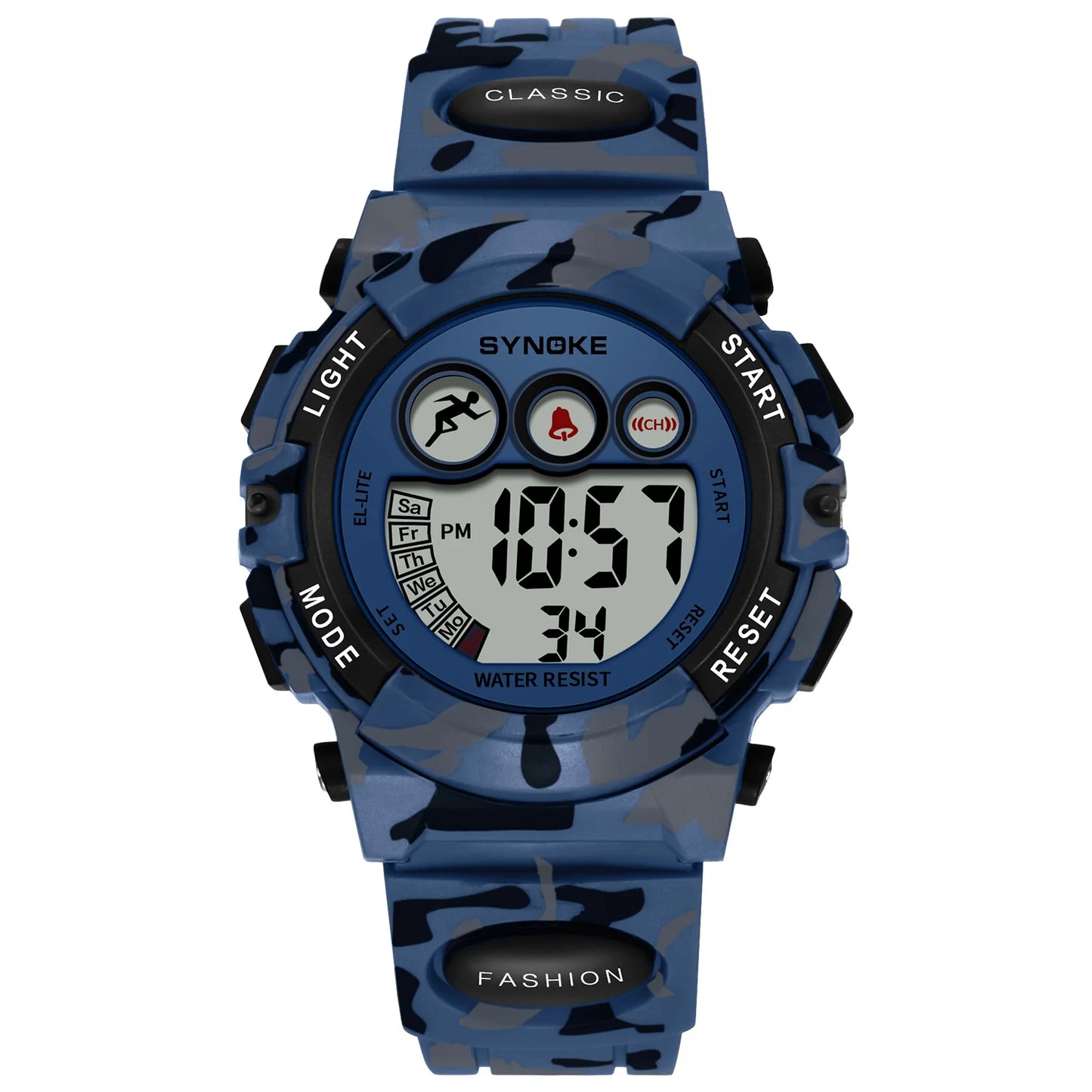 Kids Watch,Boys Watch for 3-15 Year Old Boys,Digital Sport Outdoor Multifunctional 50 M Waterproof Alarm Watch for Children