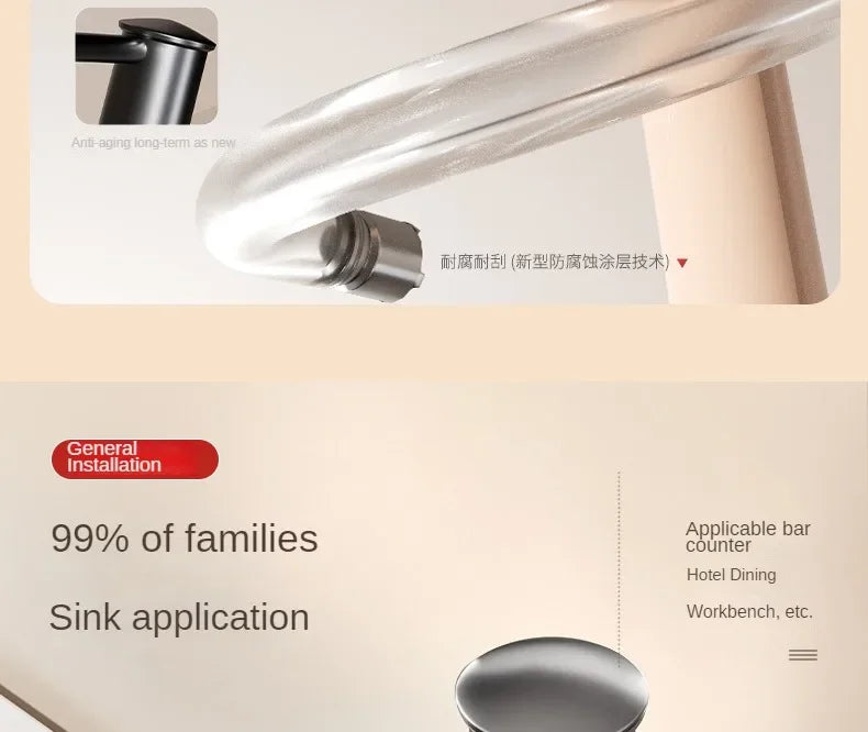 Kitchen Sink Soap Dispenser Detergent Soap Extender Detergent Presser for Detergent and Hand Soap Kitchen Accessories