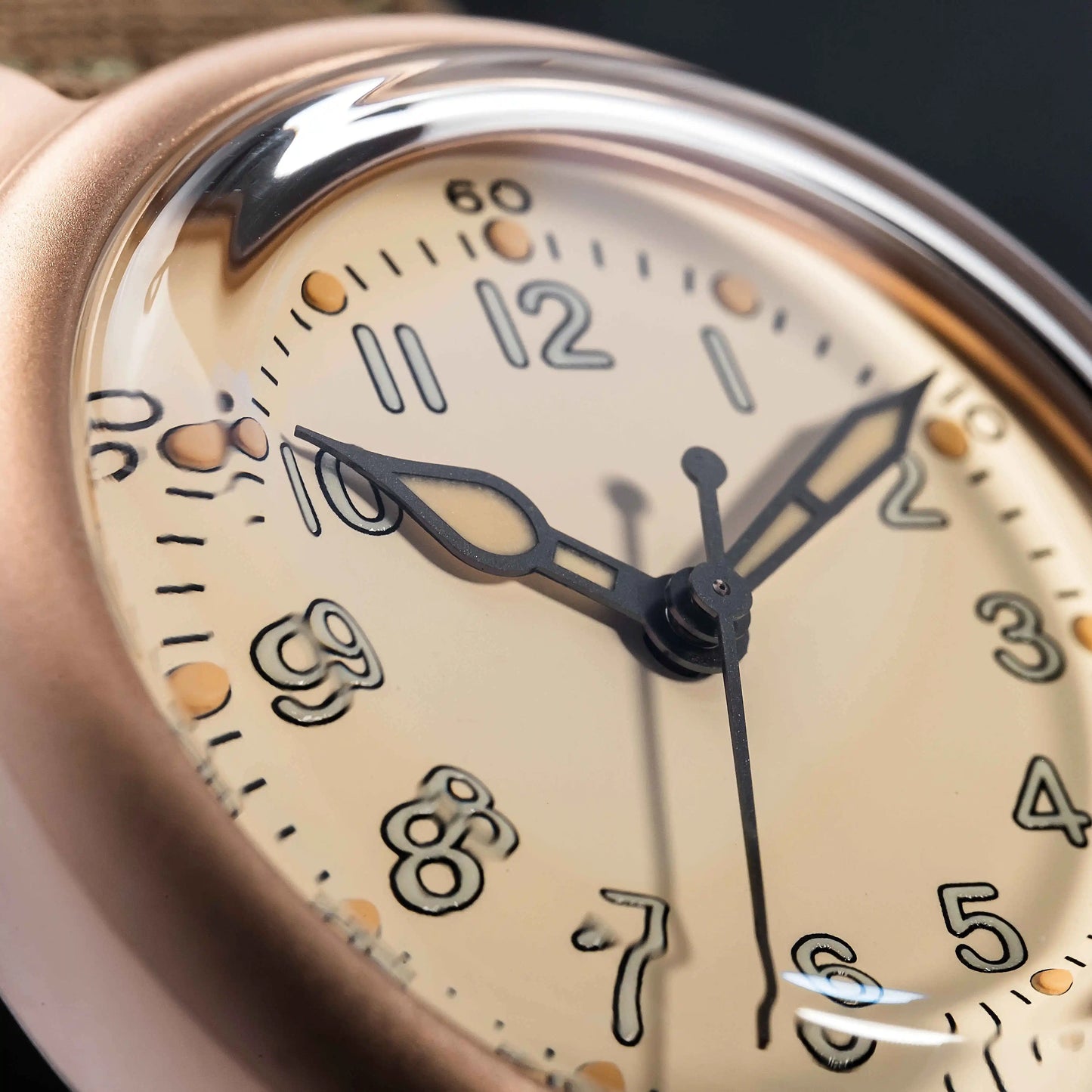 【SHY035】THORN Watch CuSn8 Tin Bronze Watch 36mm Diameter WWII Military Watch Retro Watch Trendy Men's Watch NH35 Movement