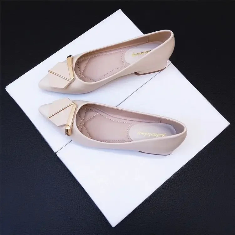 Shoes For Women Office Woman Flats Non Slip Lastest Hot Trendy And Low Price Casual Summer 2024 Quick Delivery Popular
