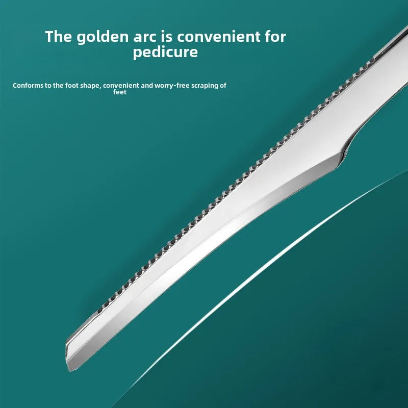 Stainless Steel Dead Skin Remover Toe Nail Shaver Foot Knife And Callus Rasp For Pedicure And Foot Care Skin Care Beauty Tool 1P