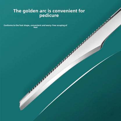 Stainless Steel Dead Skin Remover Toe Nail Shaver Foot Knife And Callus Rasp For Pedicure And Foot Care Skin Care Beauty Tool 1P